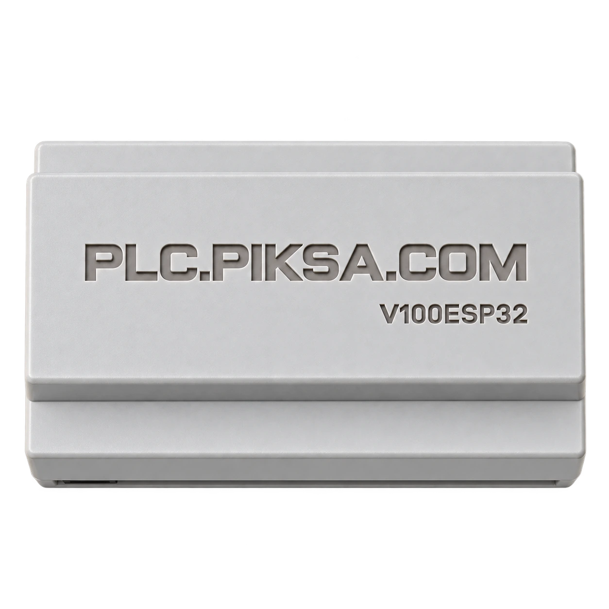 Sterownik PLC.PIKSA.COM V100ESP32 — widok od przodu